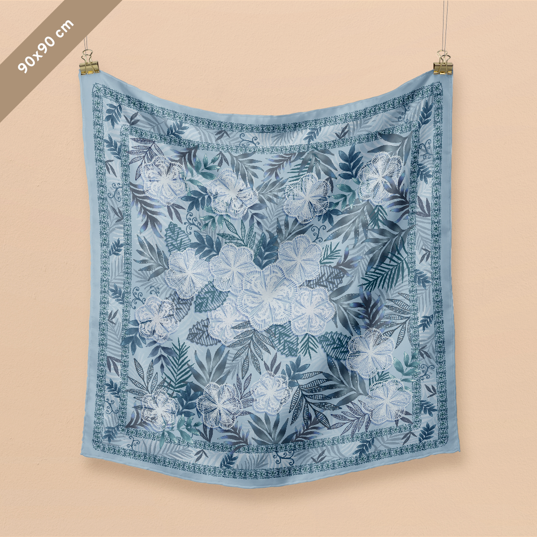 Maxi Pañuelo Hojas al Viento