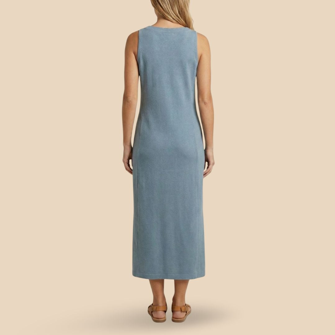 Vestido Amalia Azulino