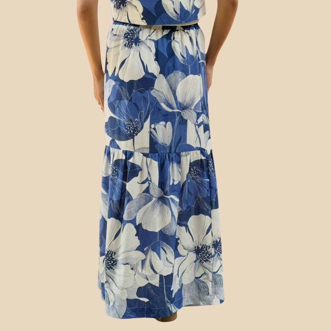 Falda Minerva Brisa Indigo