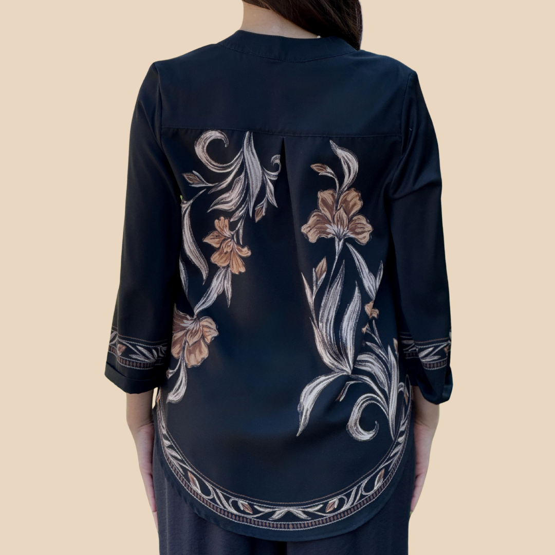 Camisa Bohemia Arena y Sombra