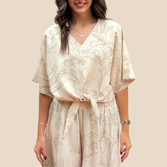 Blusa Dilma Lienzo Vivo