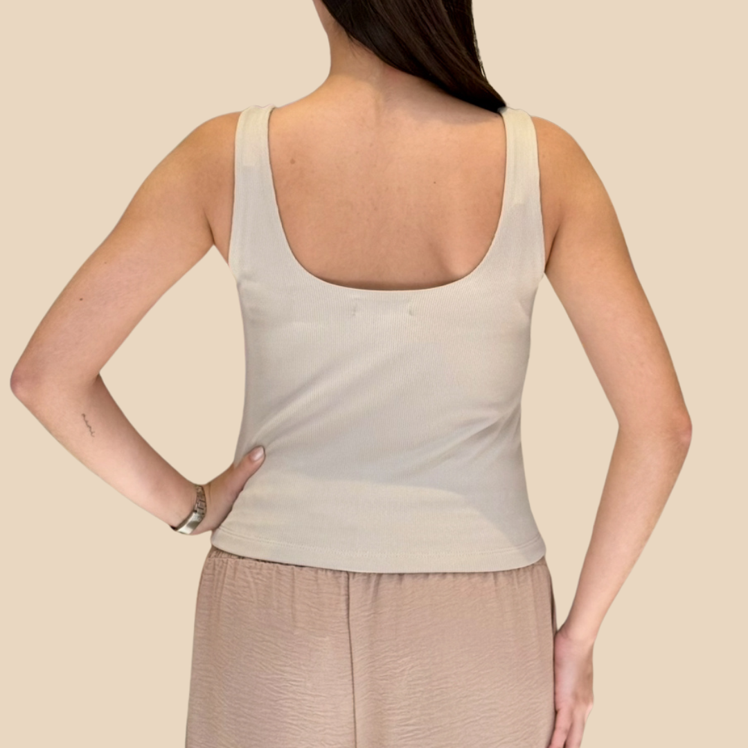 Básica Rib Beige