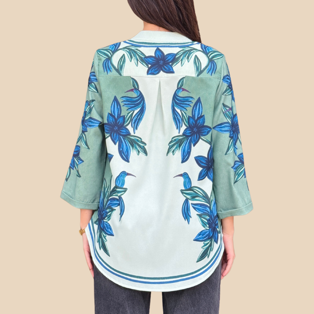 Camisa Bohemia Alas de Esmeralda