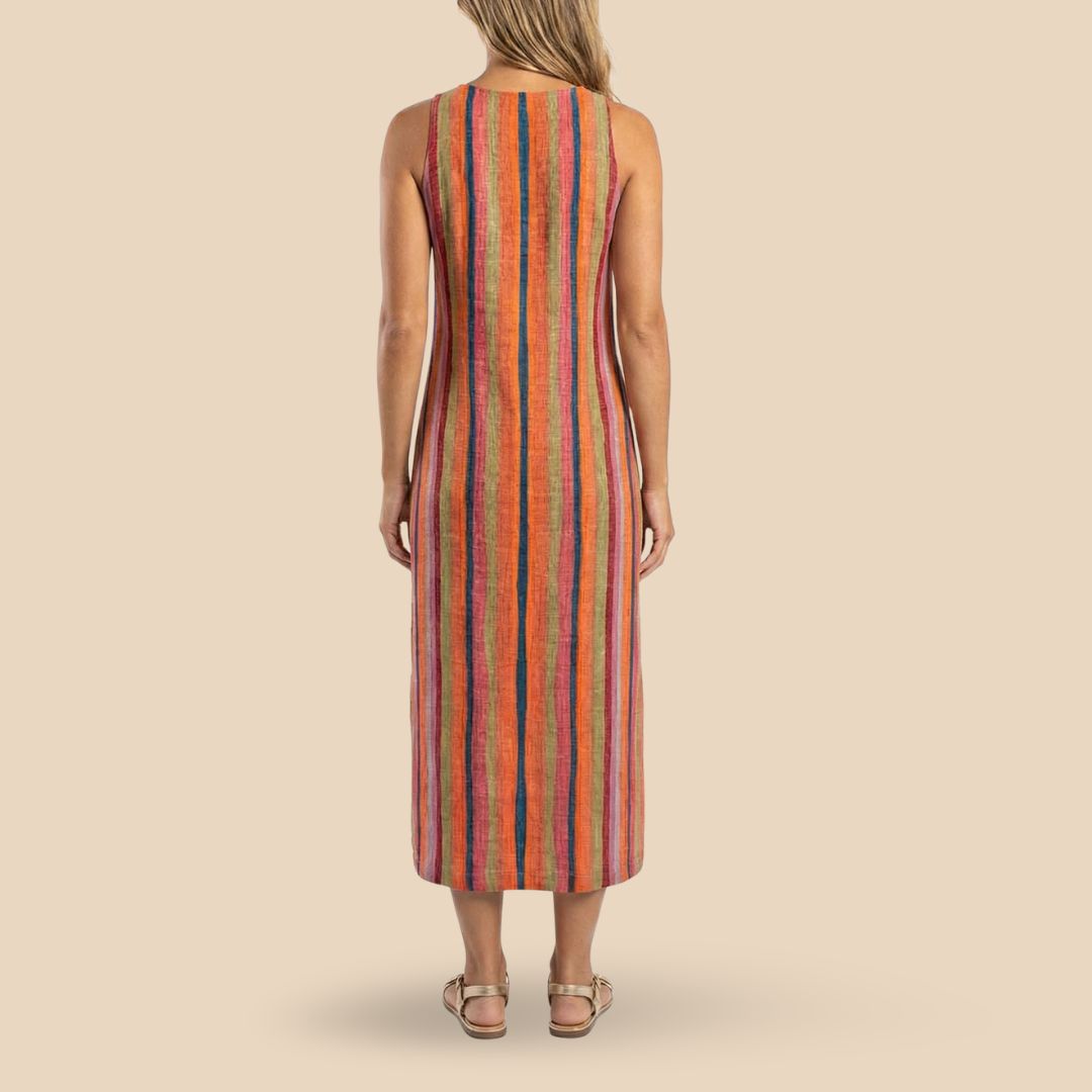 Vestido Amalia Sendero Arcoíris