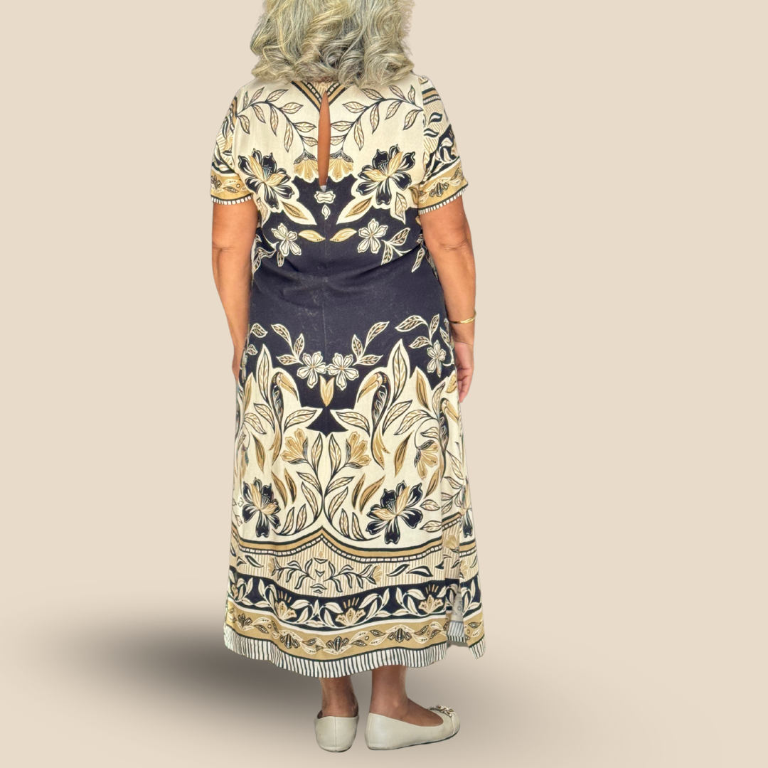 Vestido Túnica Jardin Resplandor