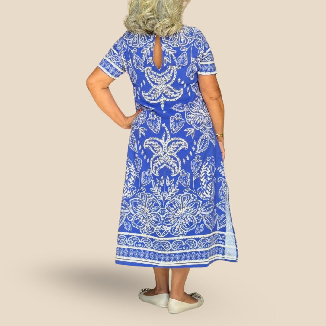 Vestido Túnica Aurora Azul