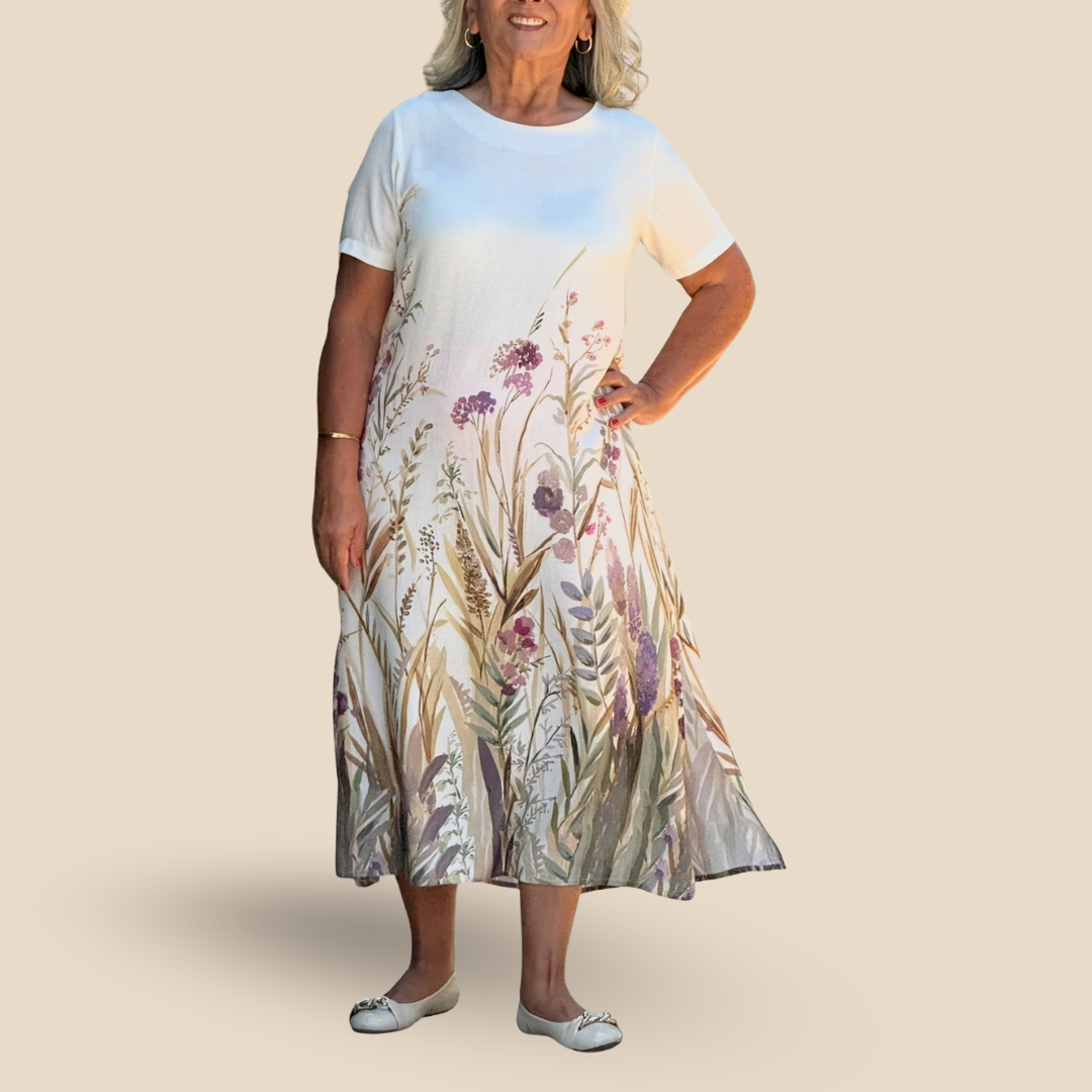 Vestido Túnica Pétalos al Sol
