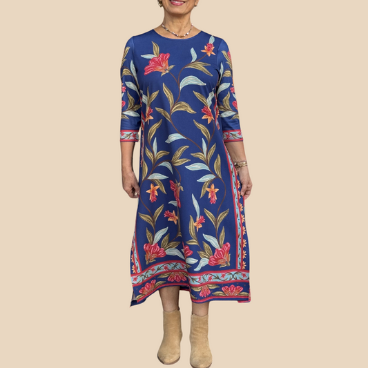 Vestido Midi 3/4 Irina