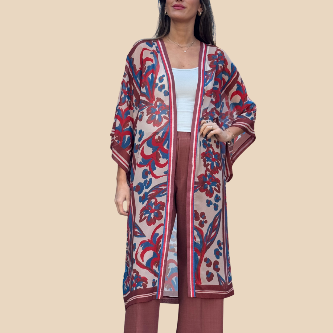 Kimono Evelin Jardín de Terracota