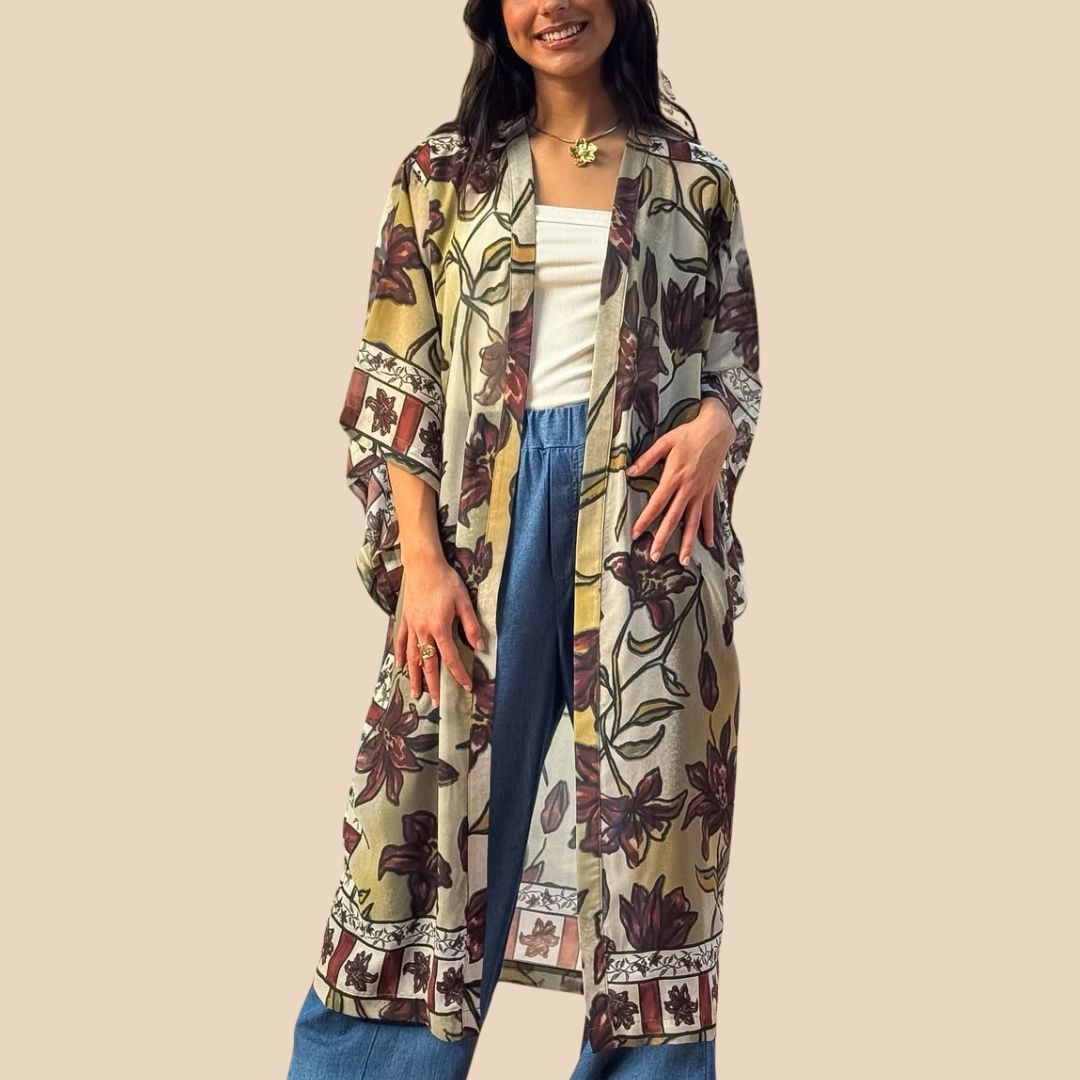 Kimono Evelin Tamarindo