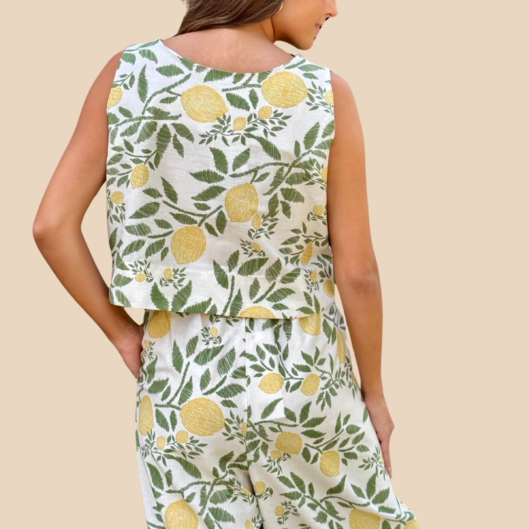 Blusa Victoria Aroma Citrico