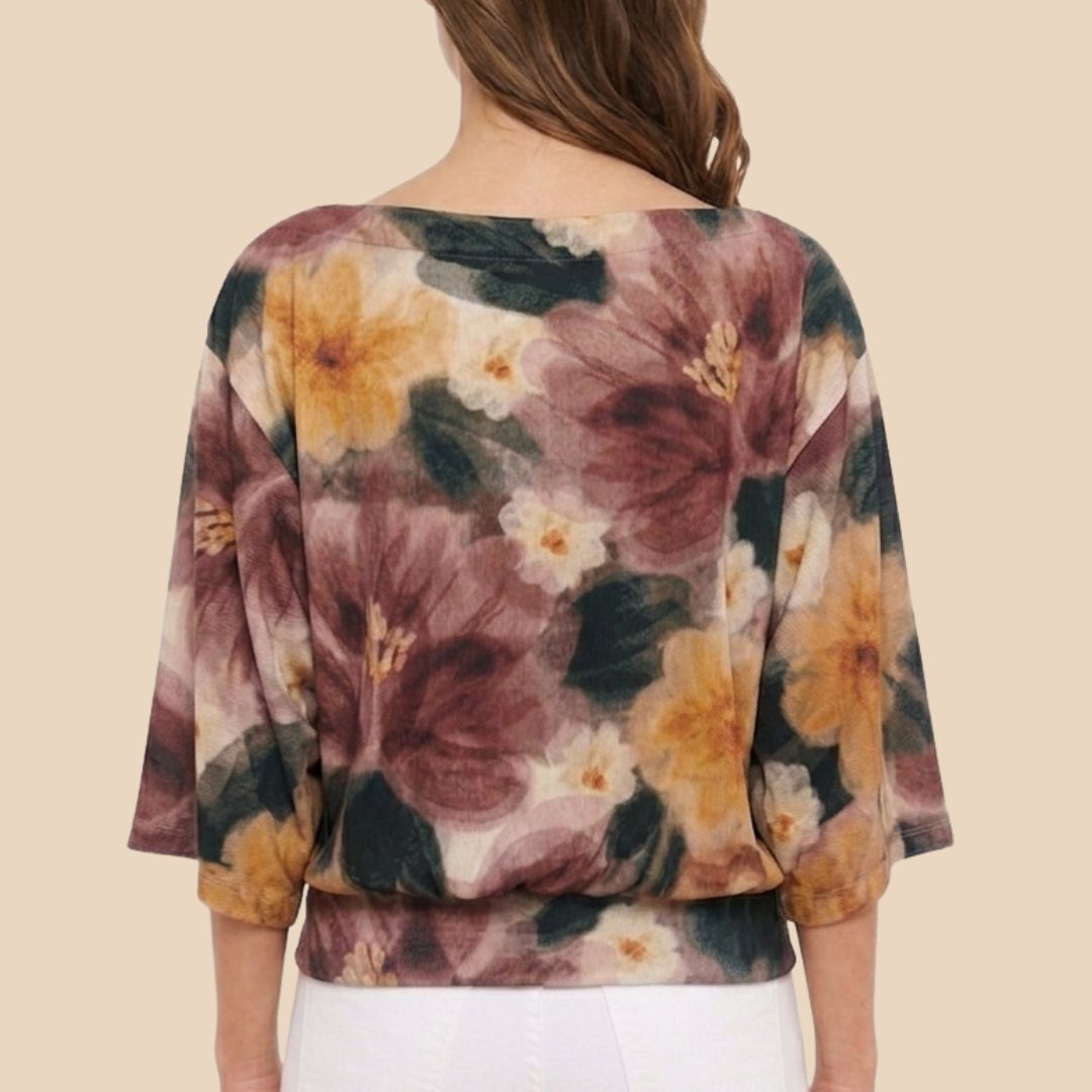 Blusa Verónica Pétalo