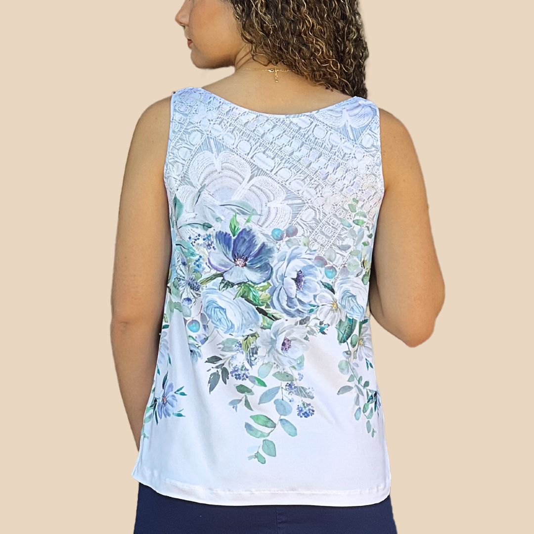 Artemera Sin Mangas Sueños Florales