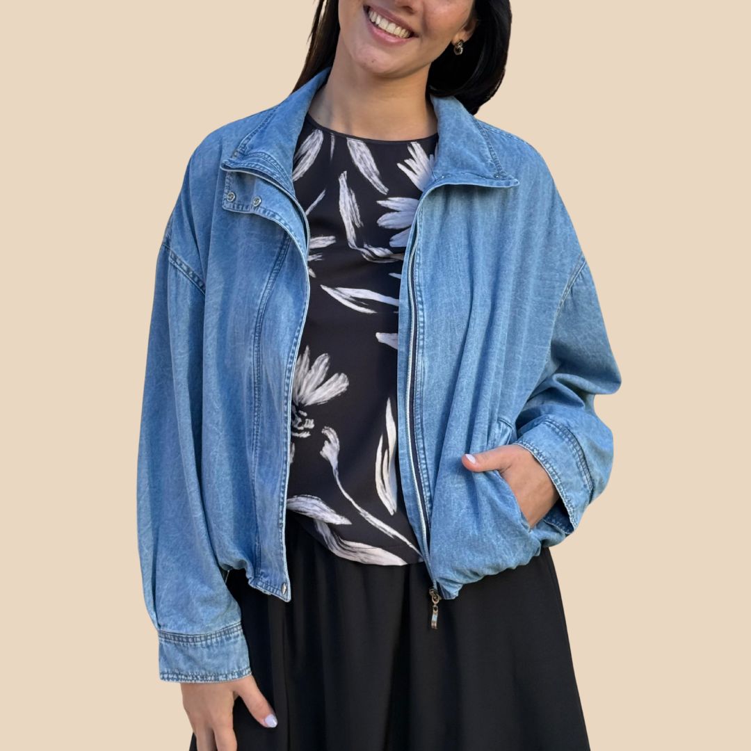 Campera Karina Azul