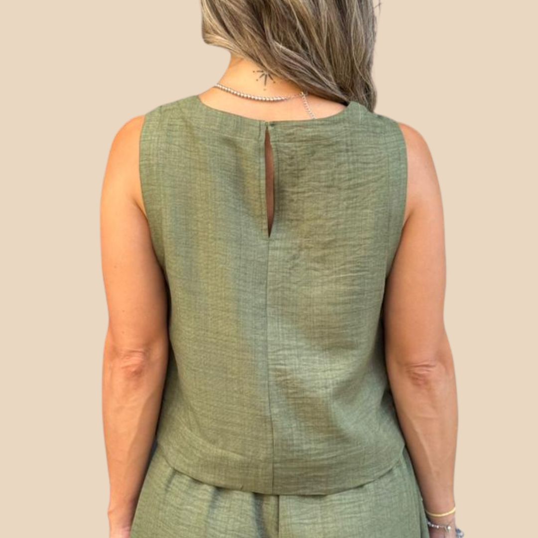 Blusa Antonia Verde Musgo
