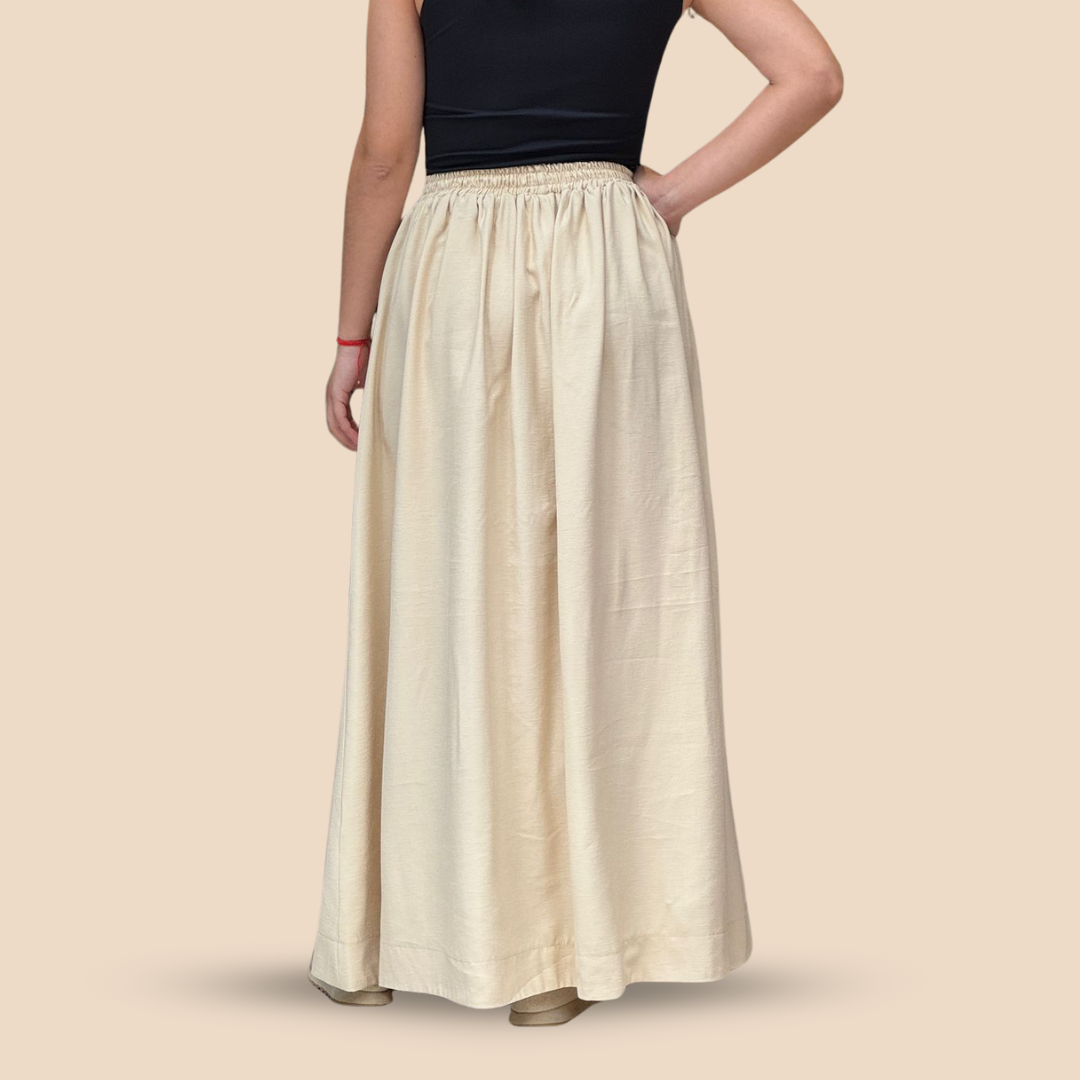 Falda Victoria Beige