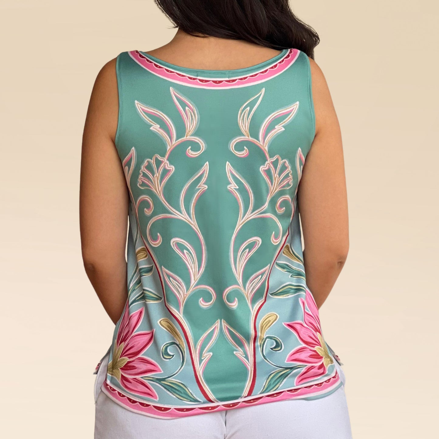 Artemera Sin Mangas Brisa Verde