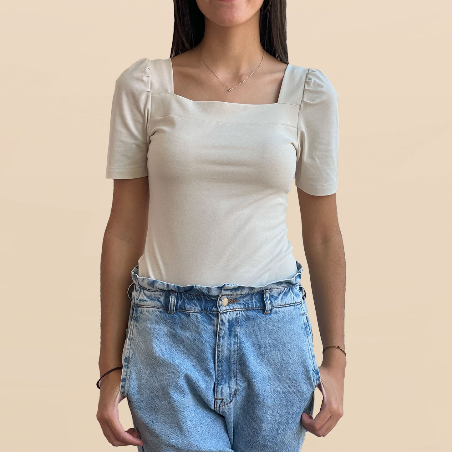 Blusa Camila Beige