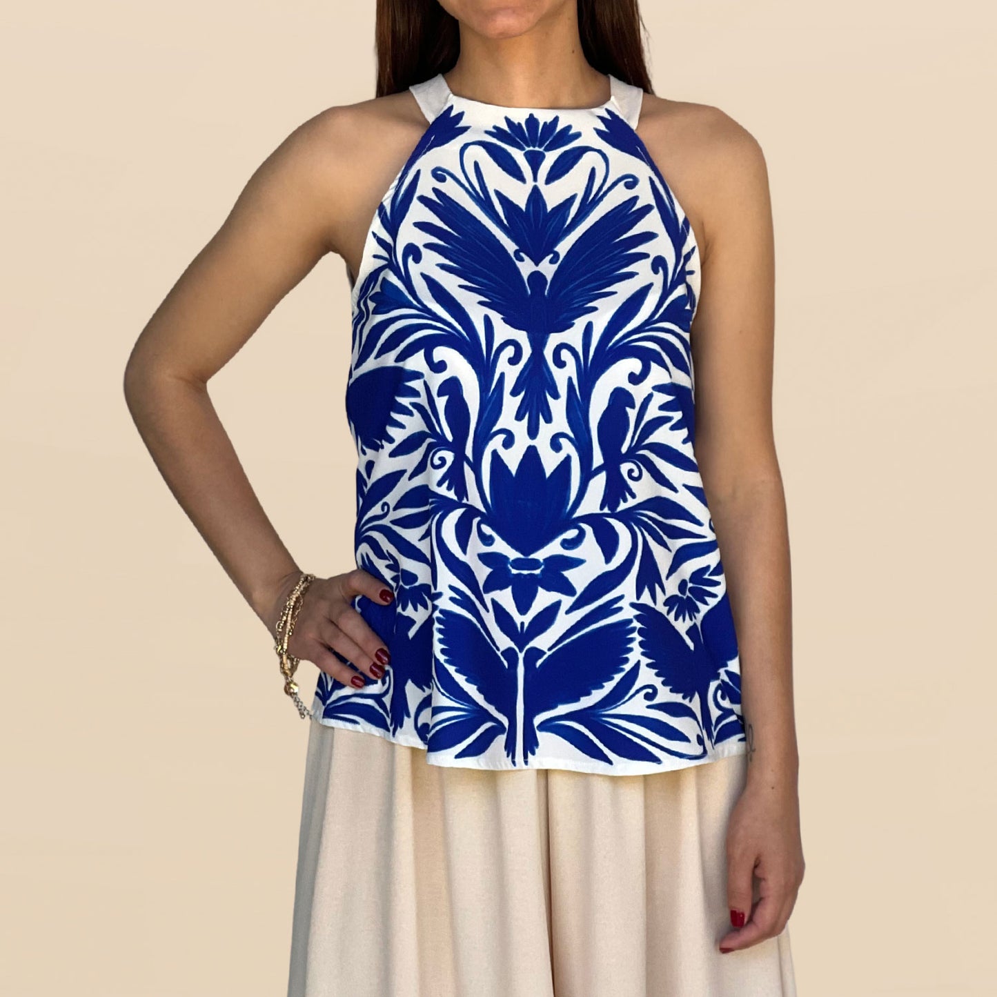 Blusa Halter Ariel
