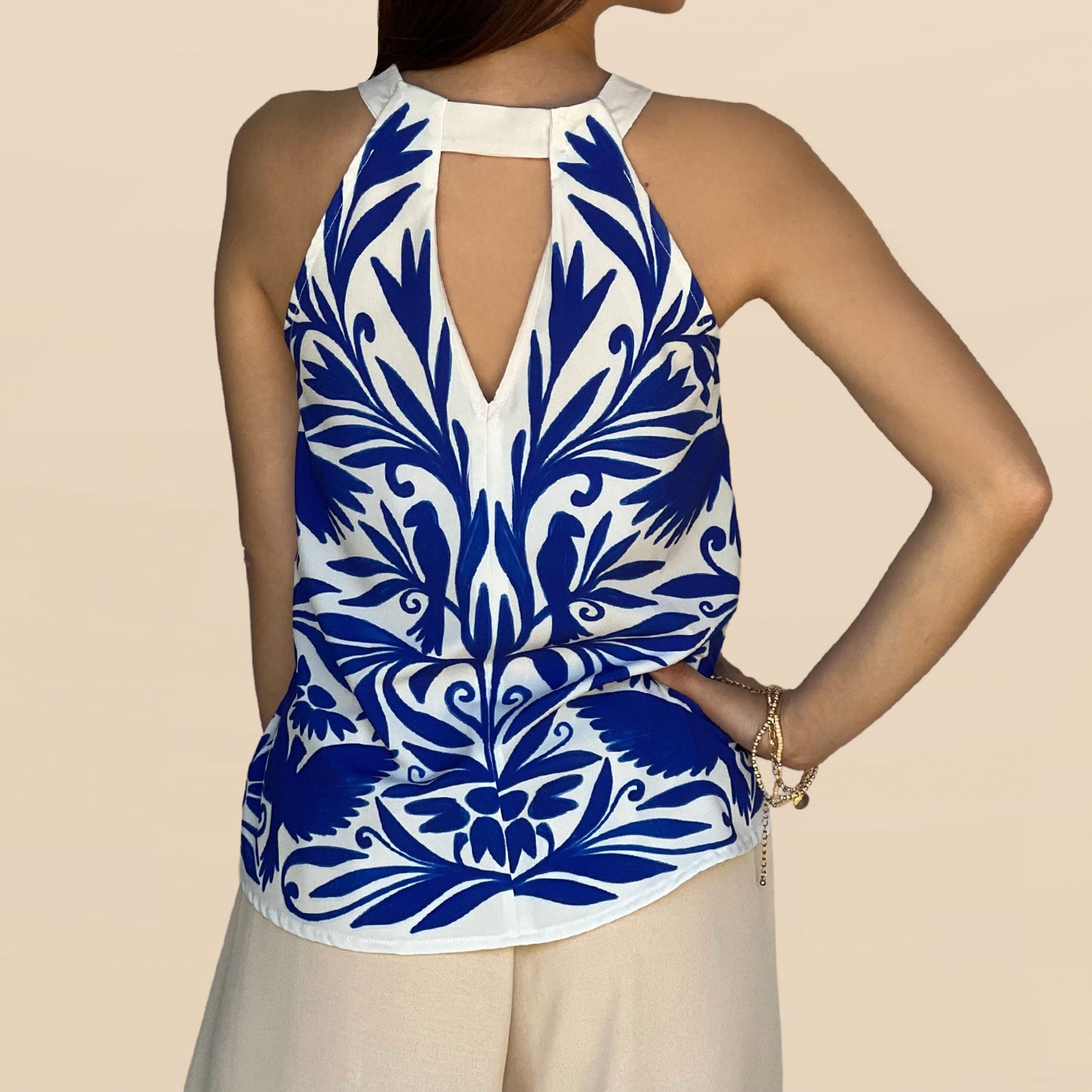 Blusa Halter Ariel