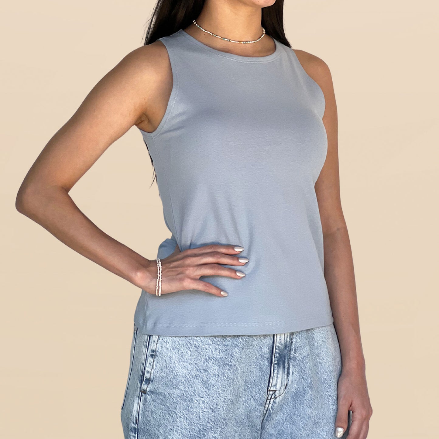 Blusa Cielo Celeste