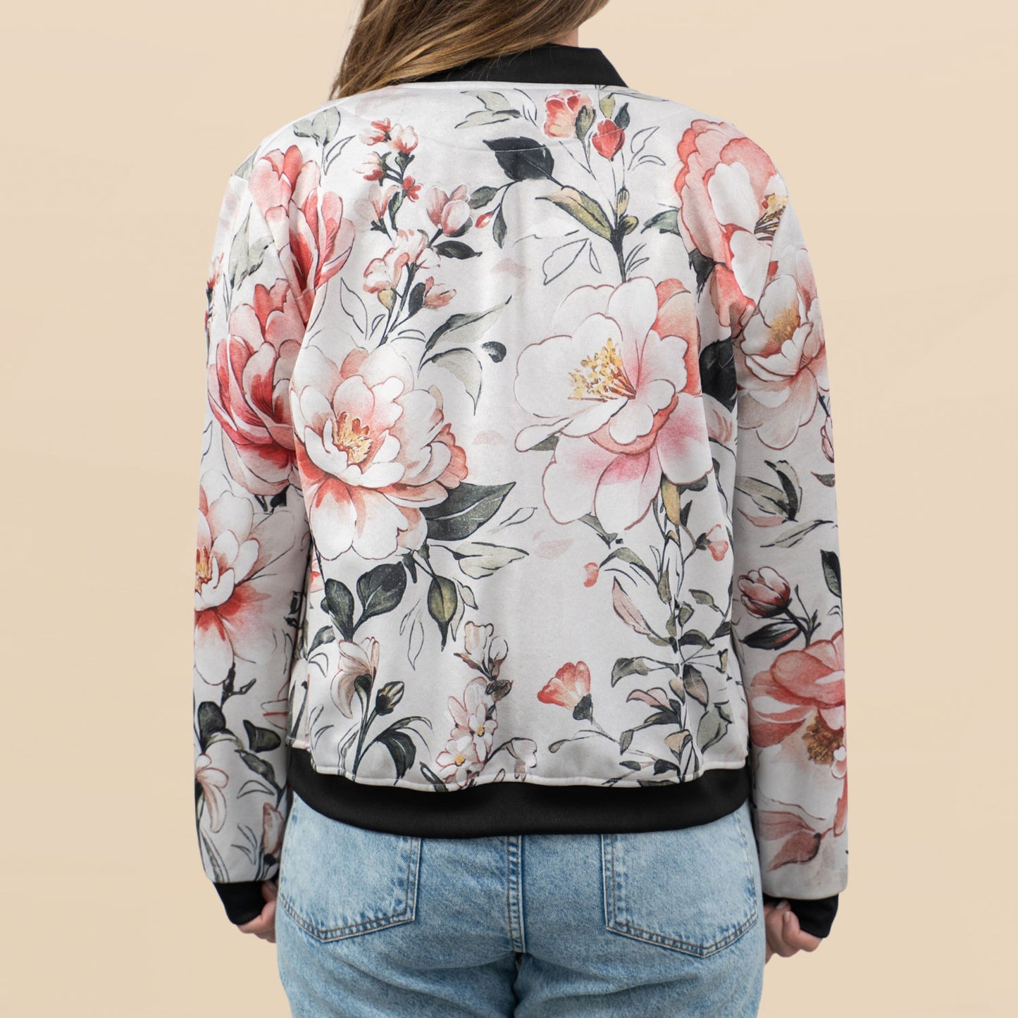 Bomber Jacket Peonias