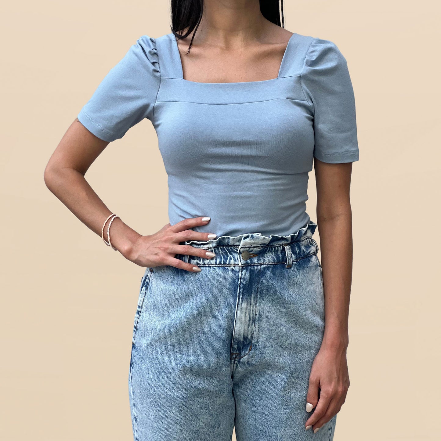 Blusa Camila Celeste