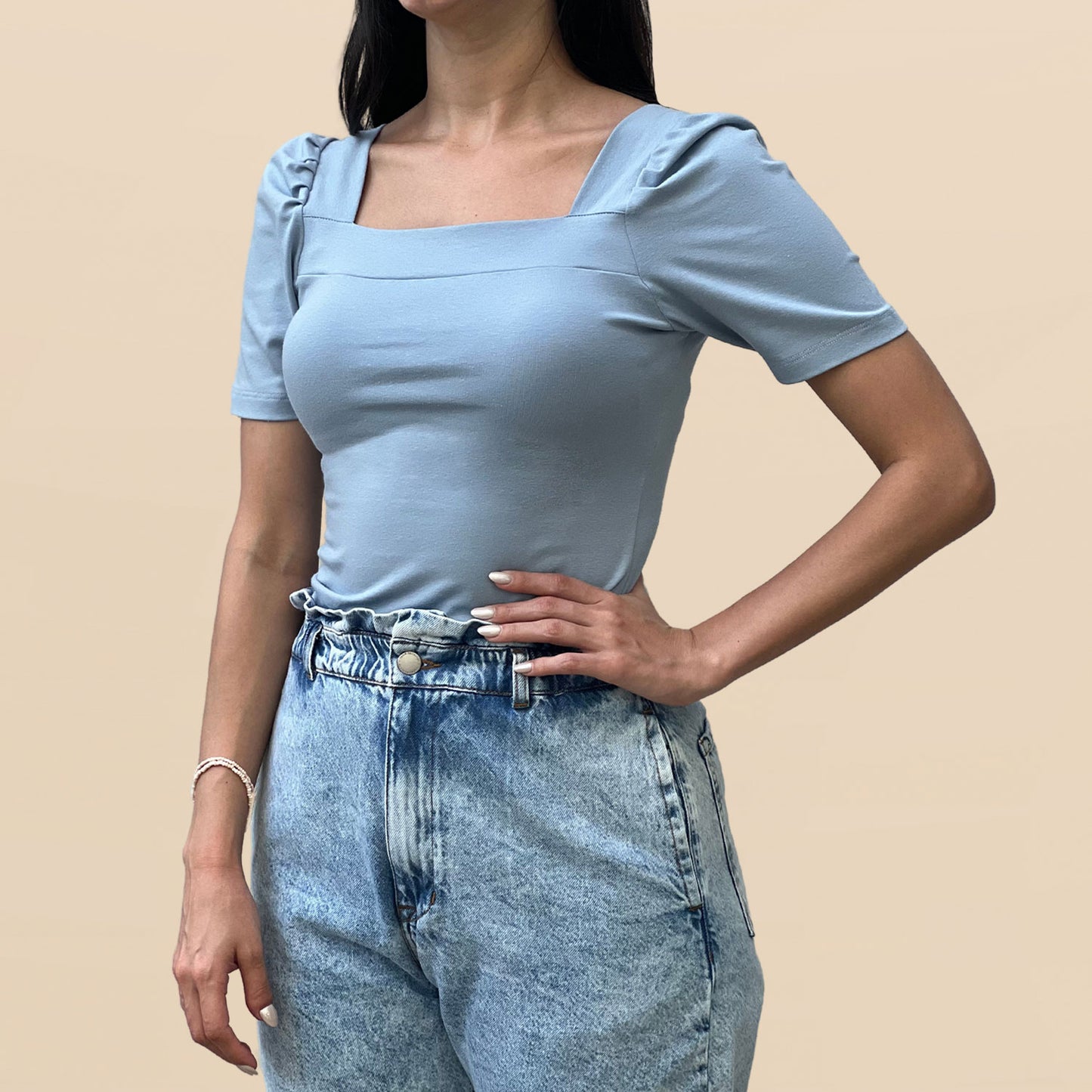 Blusa Camila Celeste