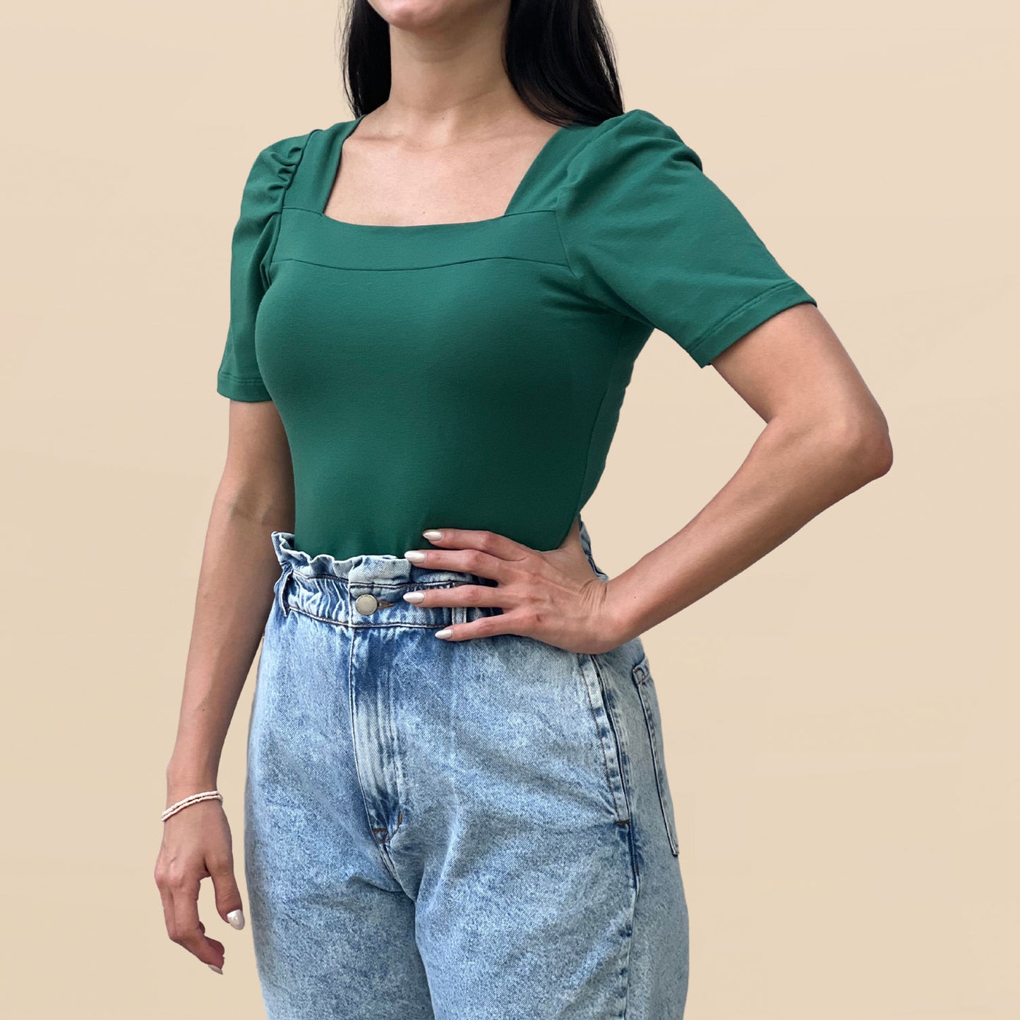 Blusa Camila Verde Esmeralda