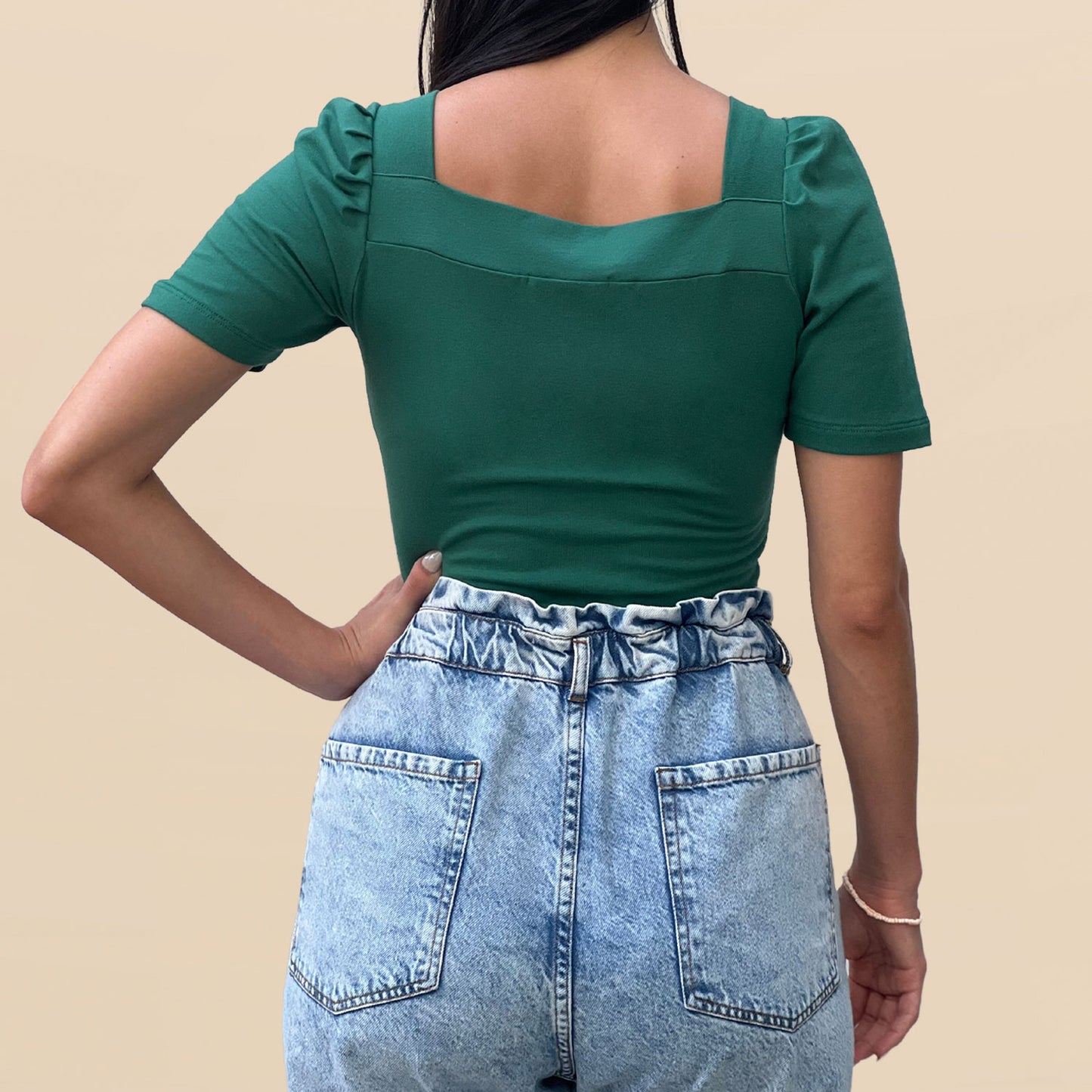 Blusa Camila Verde Esmeralda