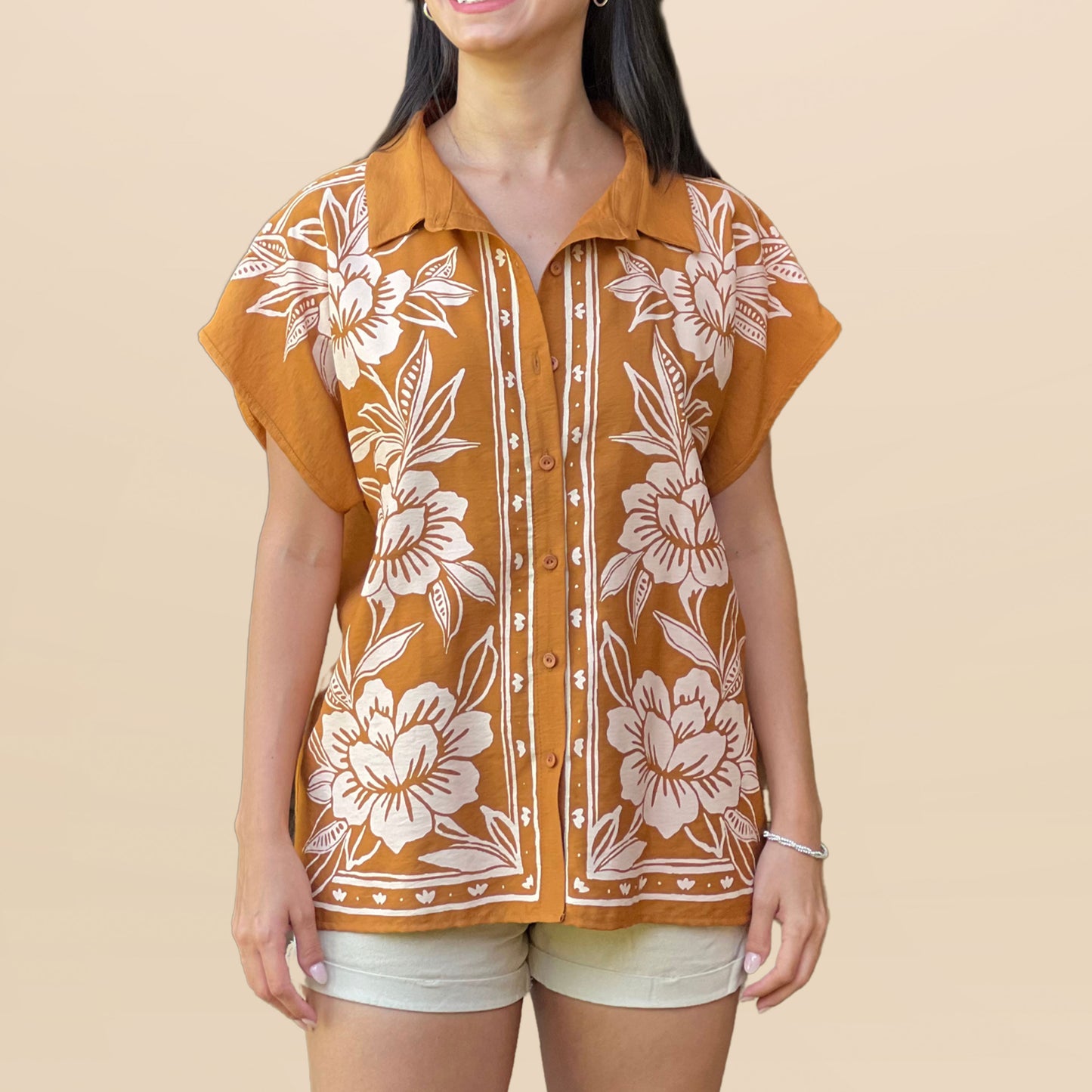 Camisa Lucero Marianela Marron