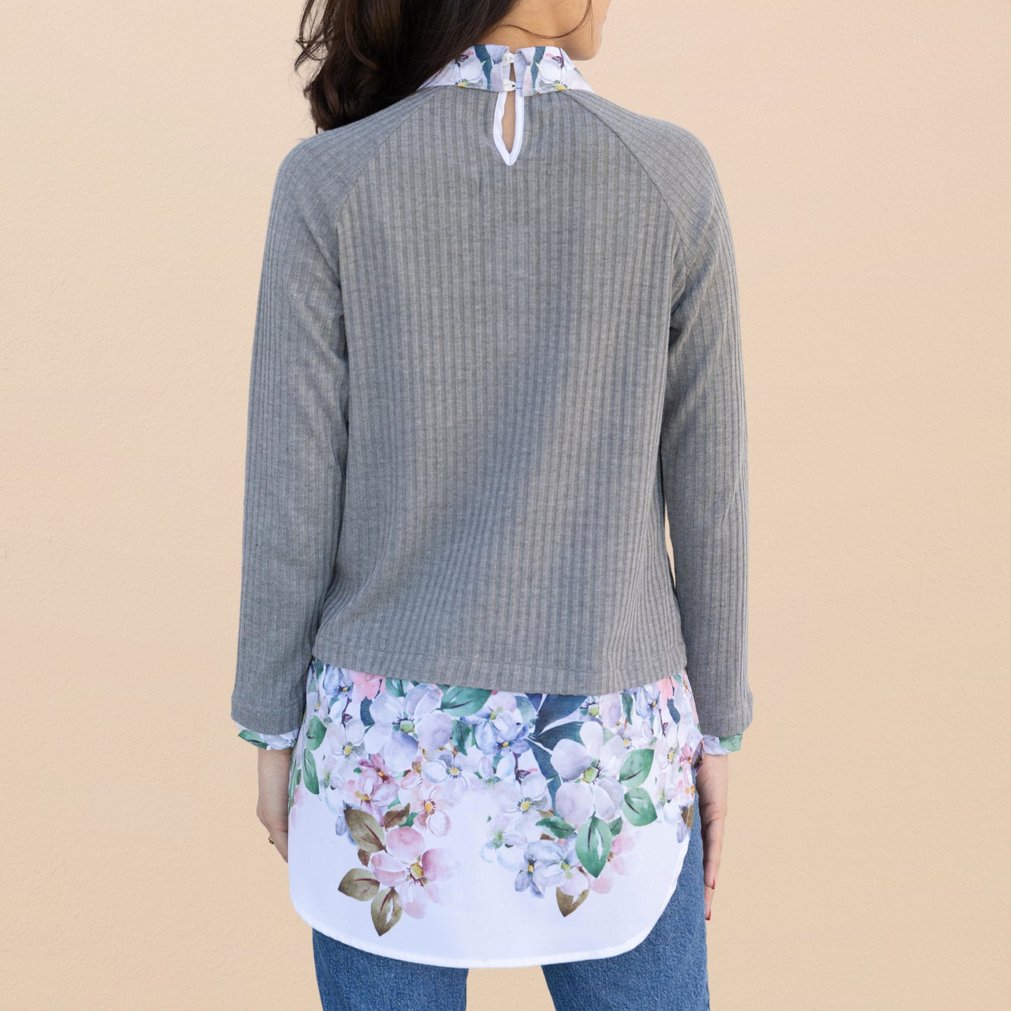 Camisuéter Estampado Hojas Secas
