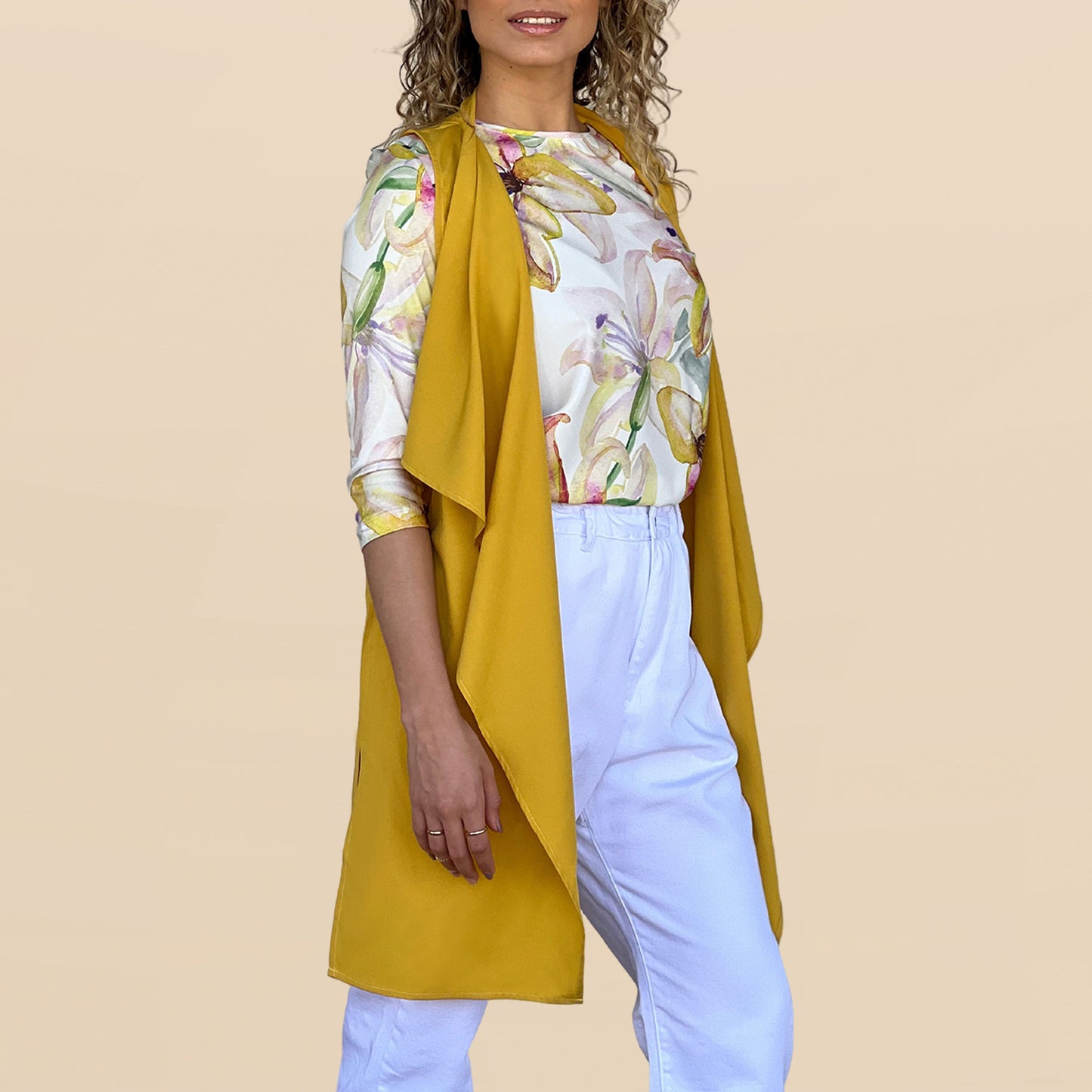 Chaleco Lola Camel
