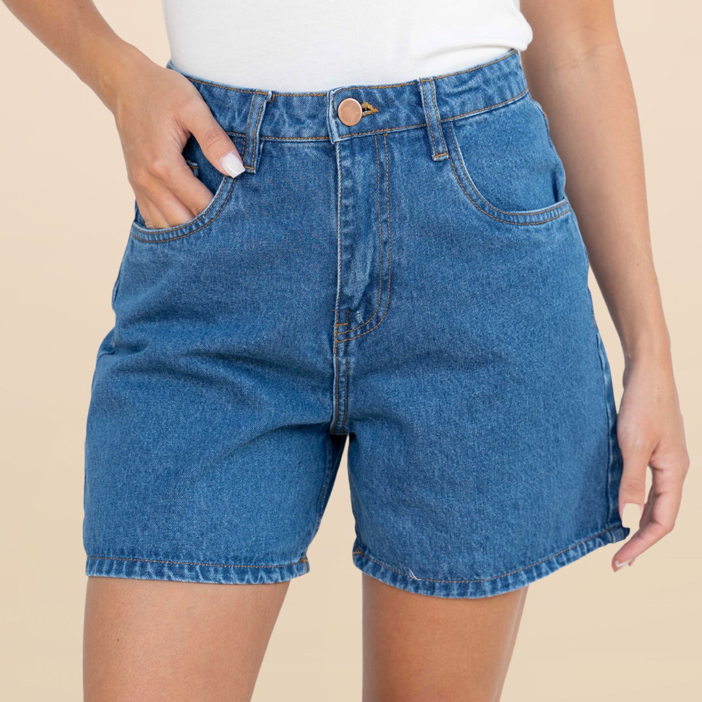Short de Jeans Azul