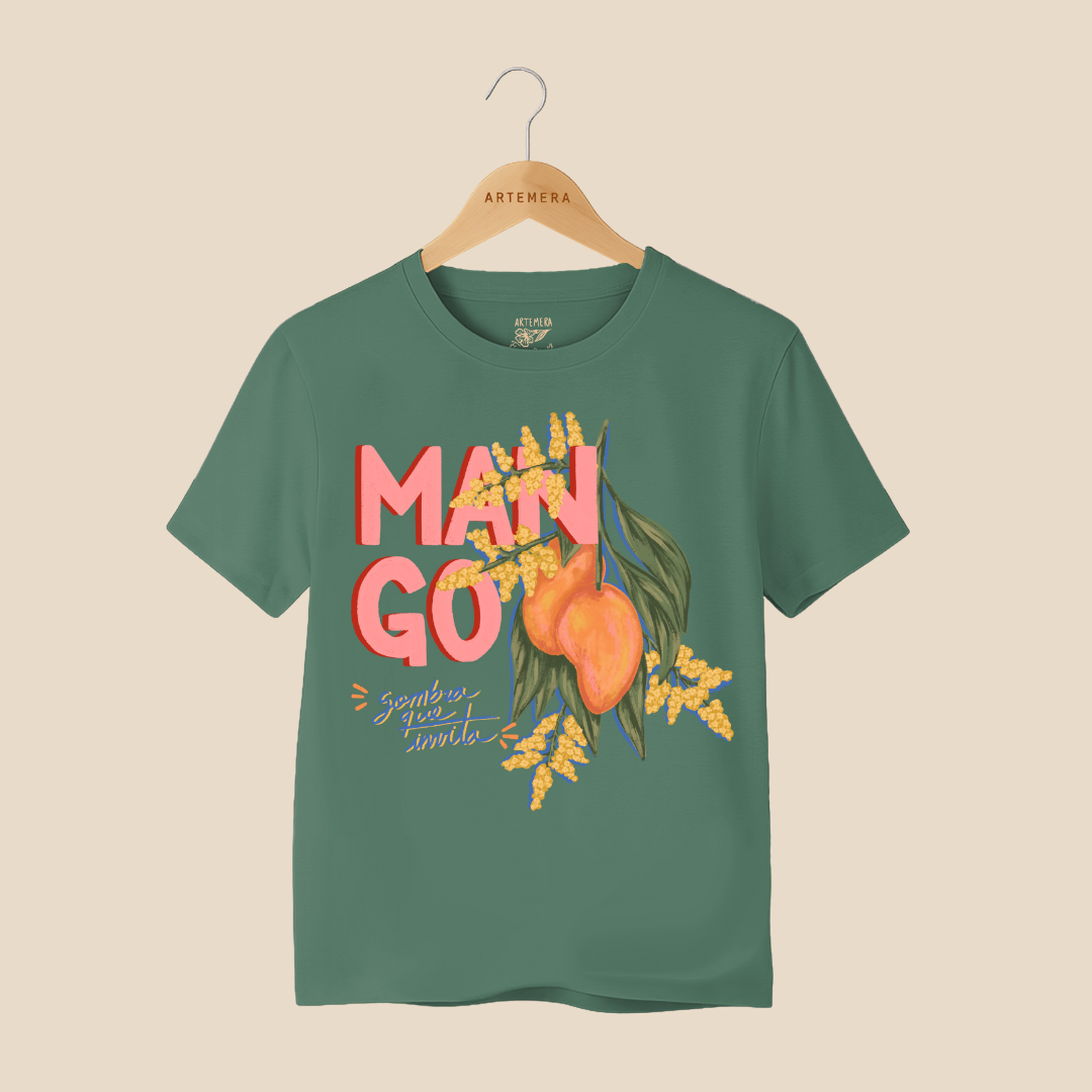 Remera Mango Paraguay Verde
