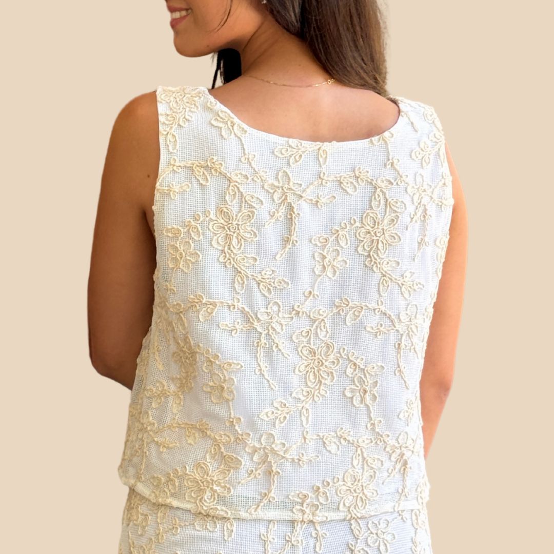 Blusa Victoria Bordada