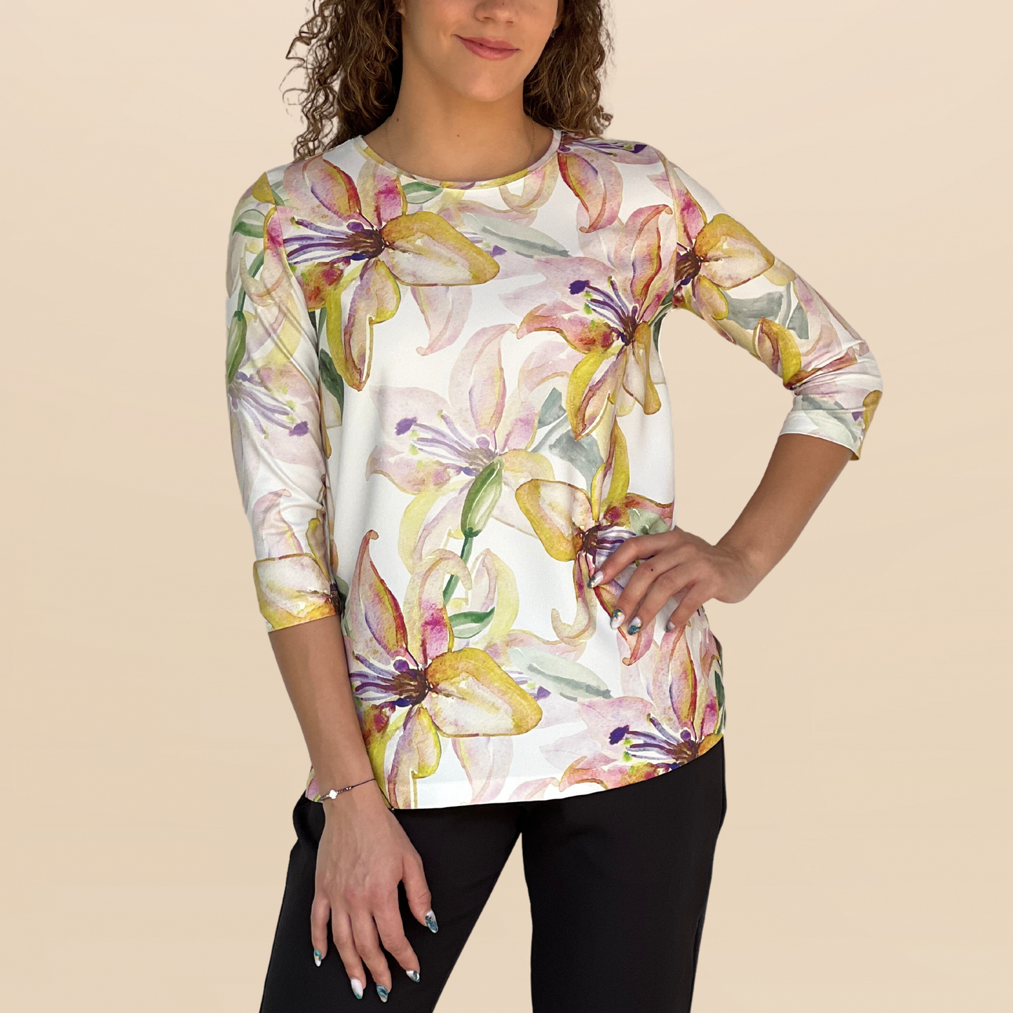 Artemera 3/4 Flores Mariana