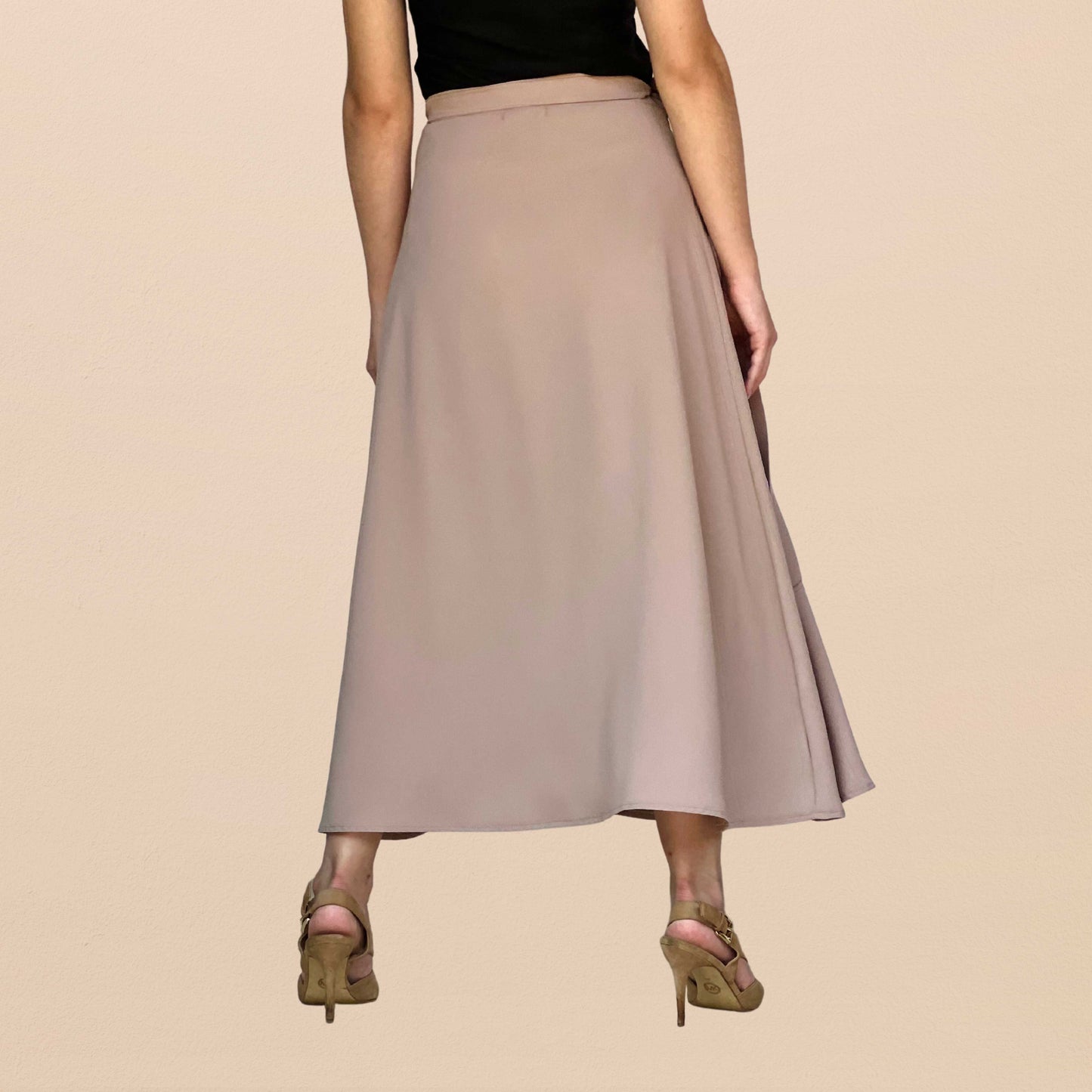 Pollera Cruzada Beige