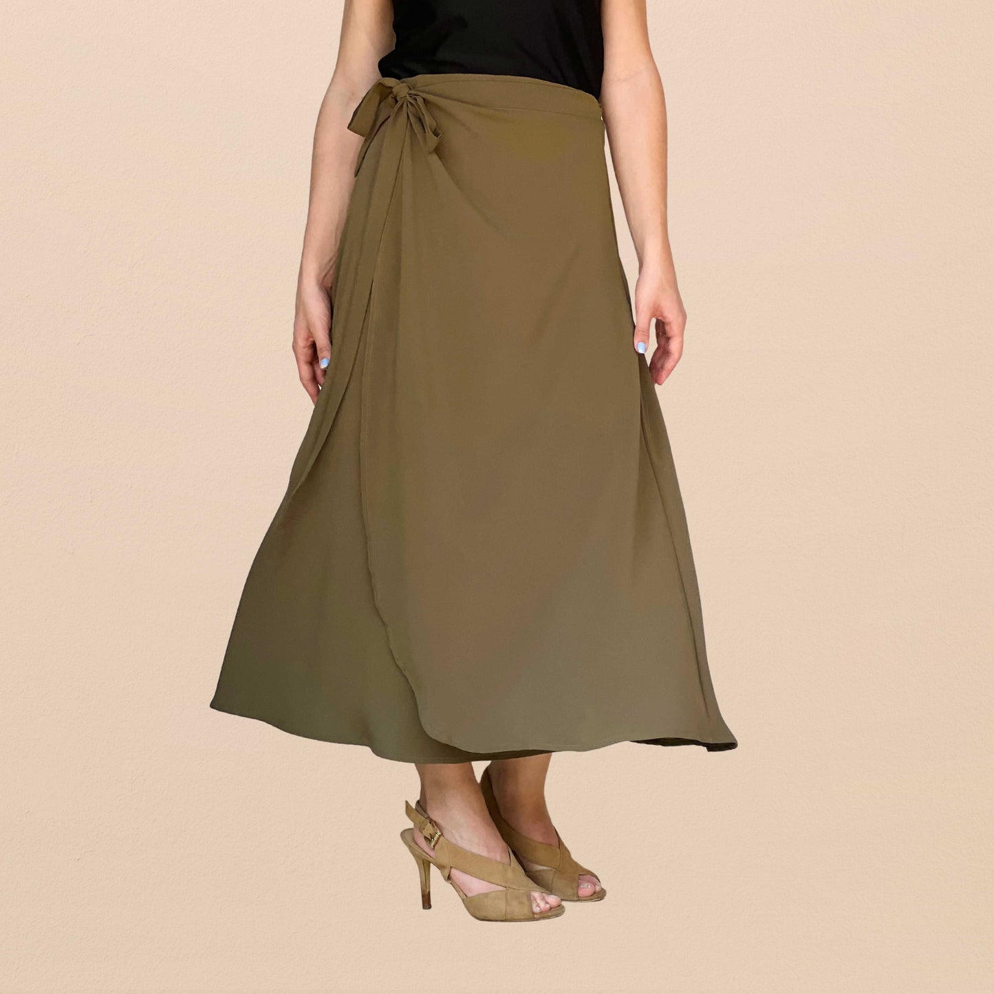 Pollera Cruzada Verde