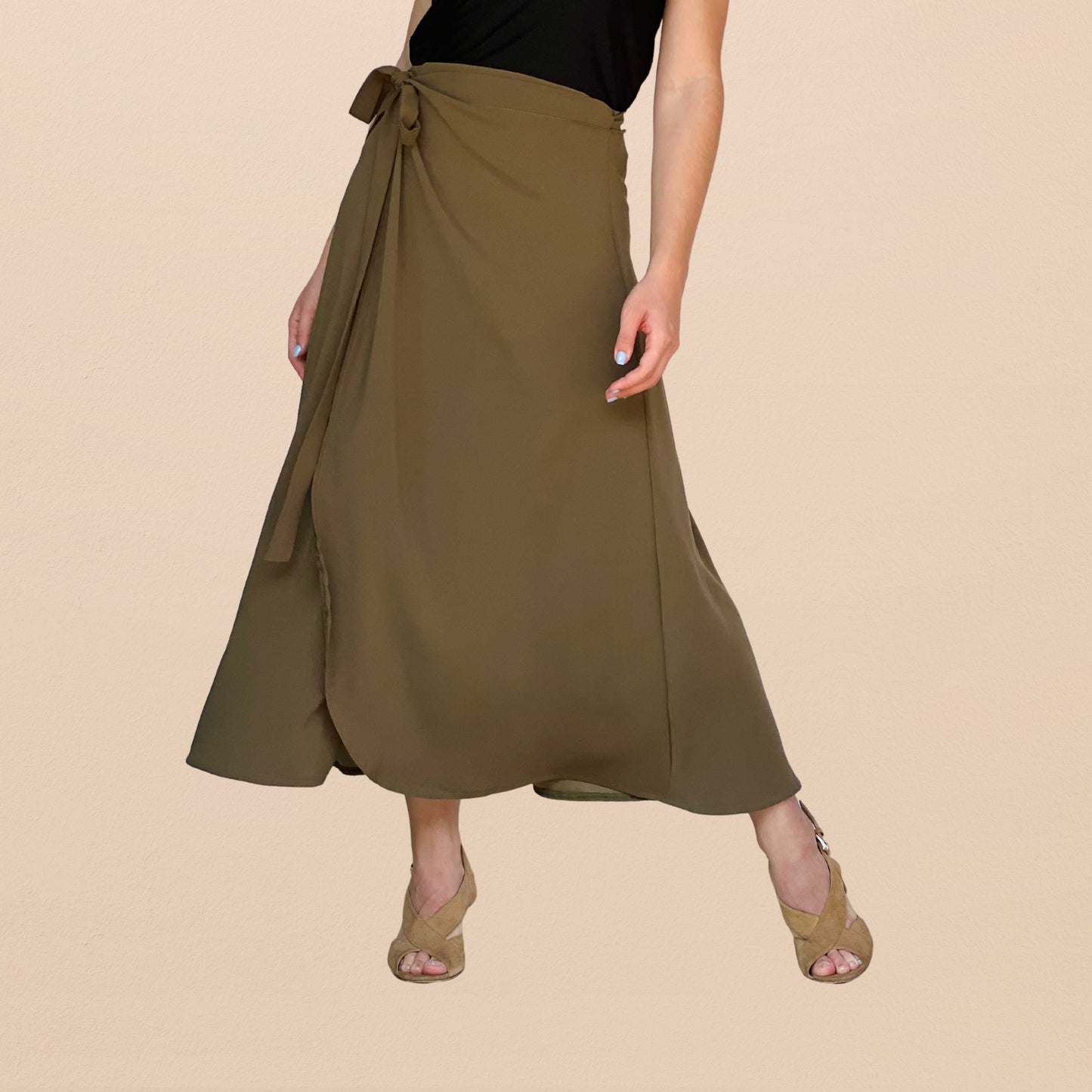 Pollera Cruzada Verde