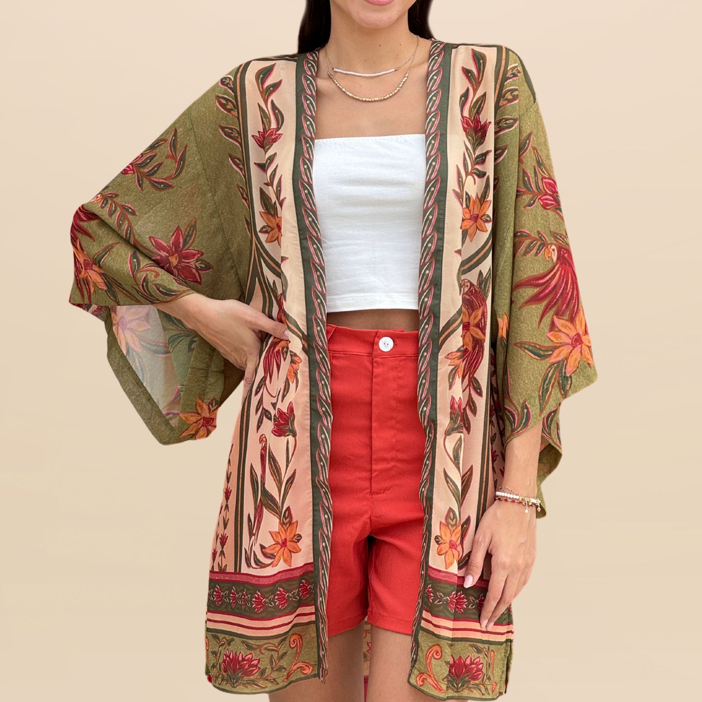 Kimono Judith Sinfonía Botánica