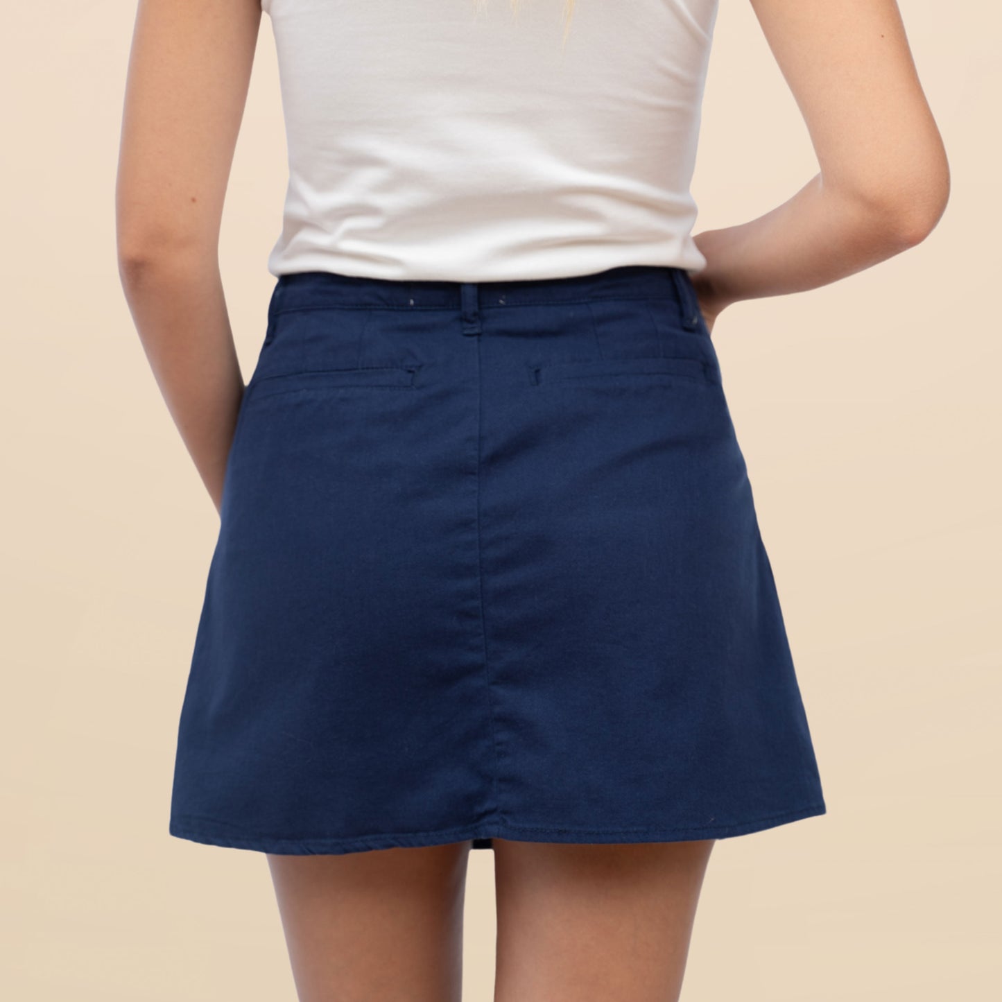 Short Pollera Azul