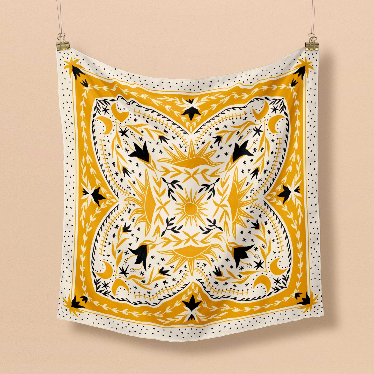 Pañuelo Sol Naciente Amarillo