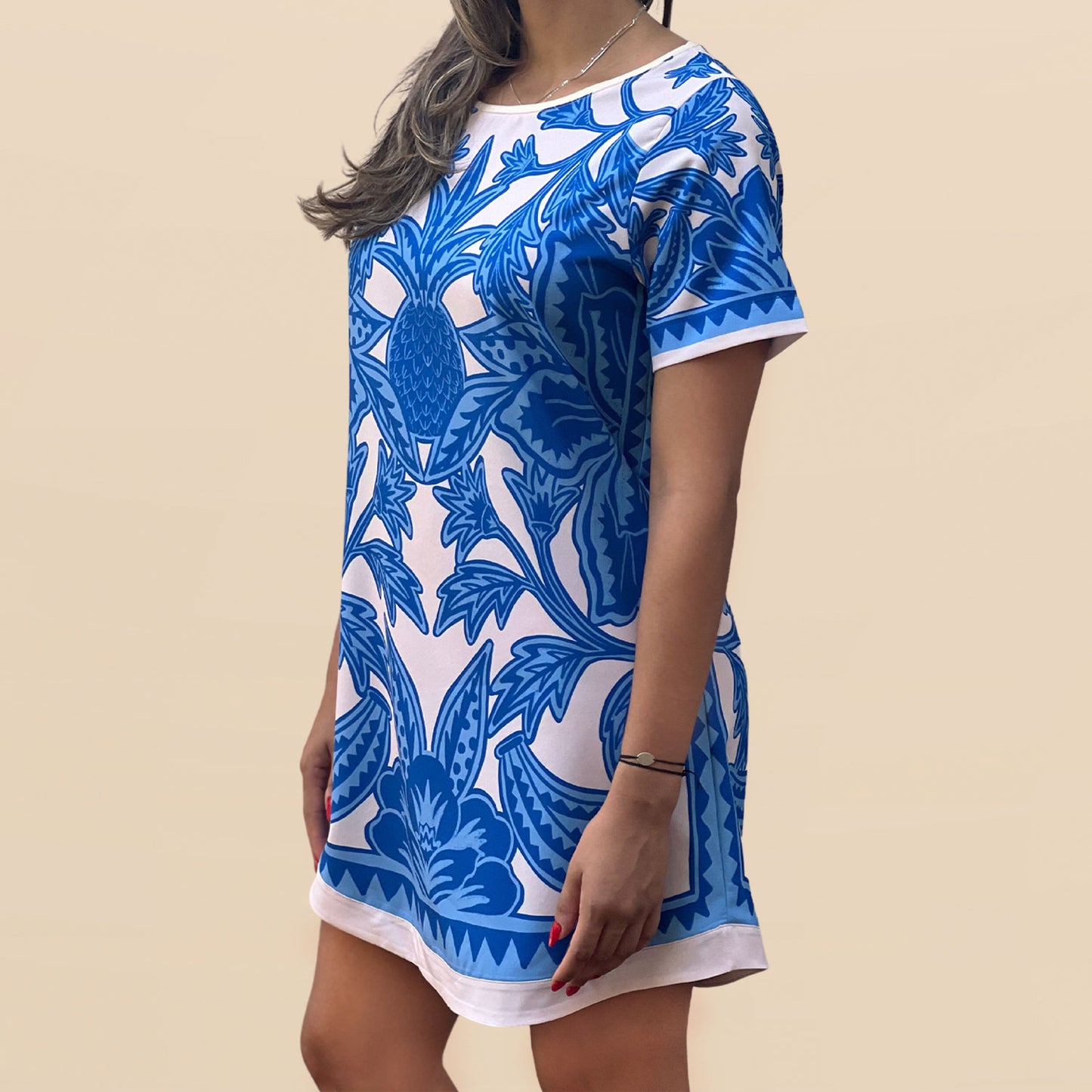 Túnica Tropico Azul