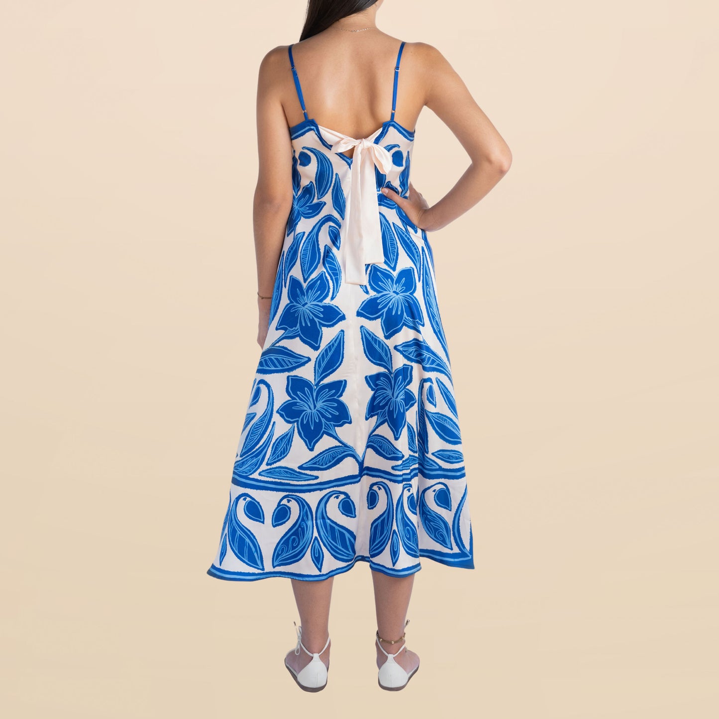 Vestido Jungla Azul