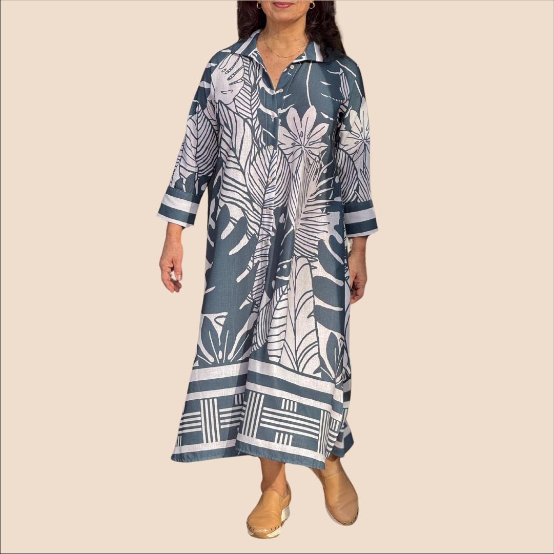 Vestido Grecia Bosque Esmeralda