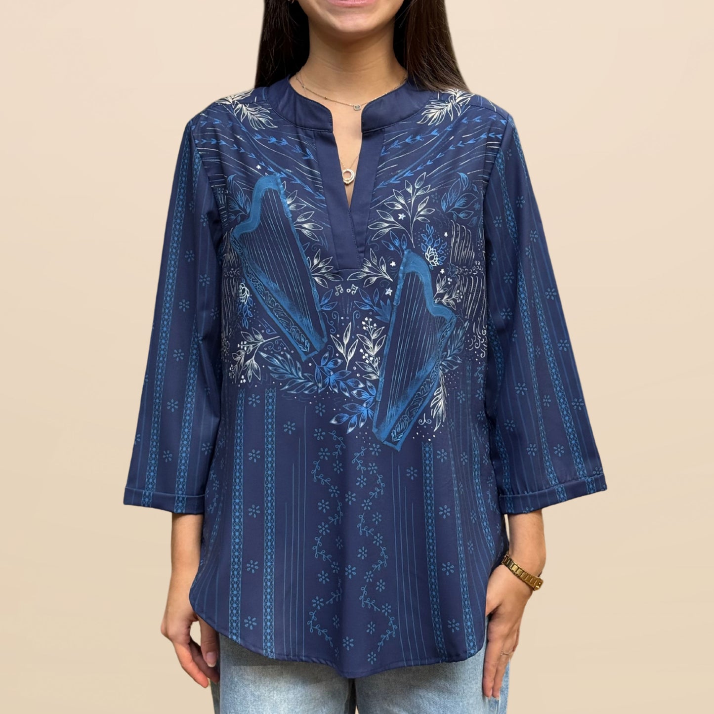 Camisa Bohemia Notas de Luz