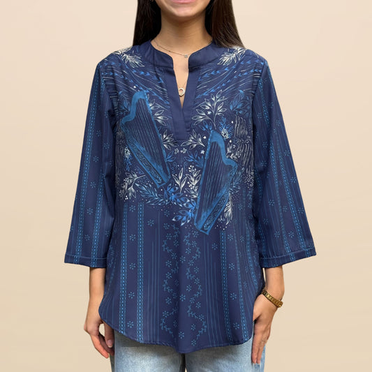Camisa Bohemia Notas de Luz