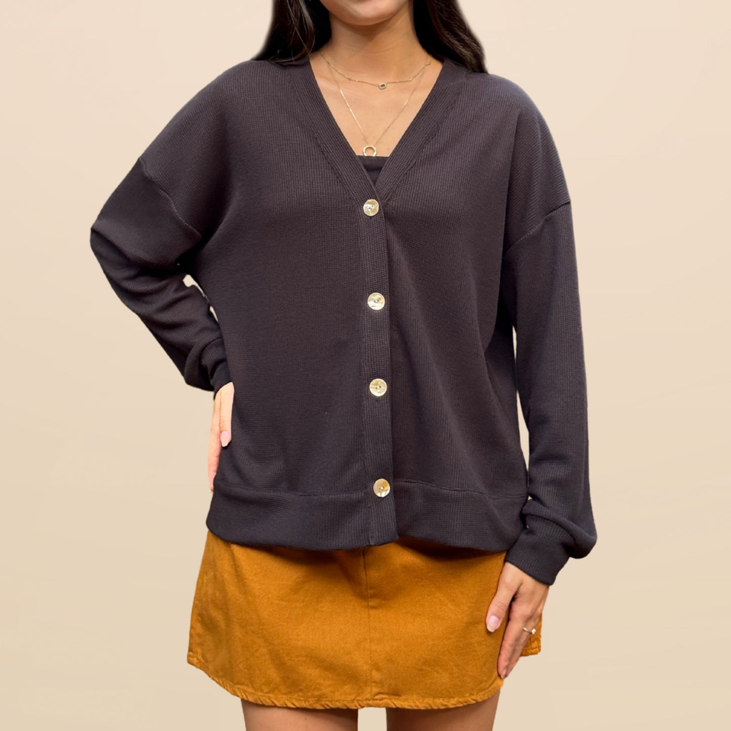Cardigan Negro