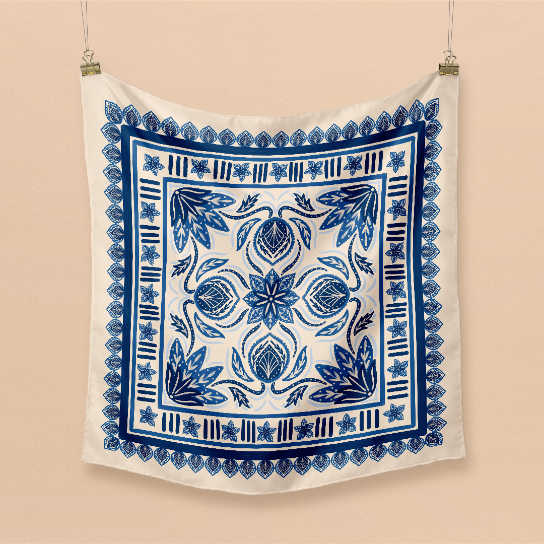 Pañuelo Memorias Del Mar